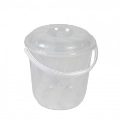 Ведро пл.10л. Спираль с крышкой Бриг Ведро пл.10л. Спираль с крышкой Бриг